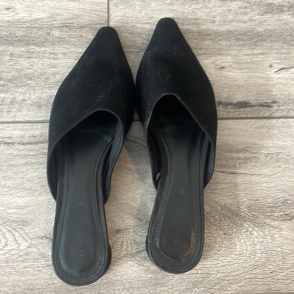 Zara Women Leather Mules - Picture 11 of 12